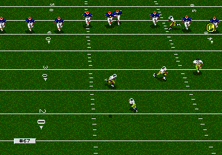 College Football's National Championship screenshot 5 for Sega Genesis